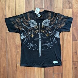 Liquid Blue Double Eagle T-shirt (XL)